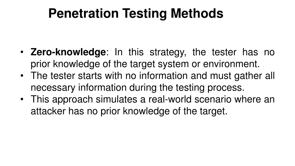 penetration testing methods 2