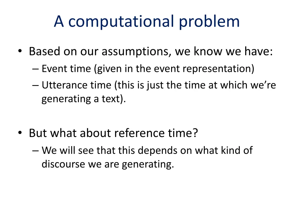 a computational problem 1