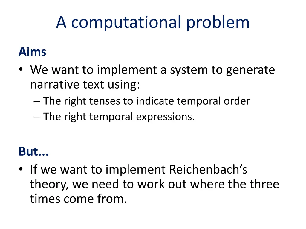 a computational problem