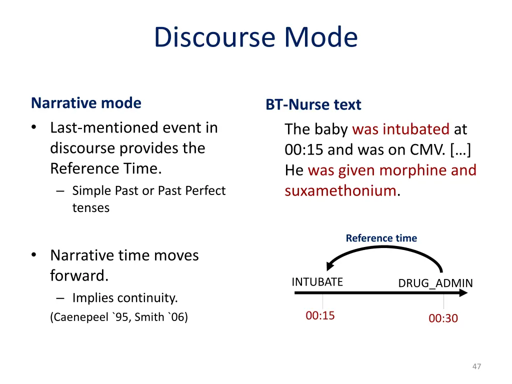 discourse mode 1