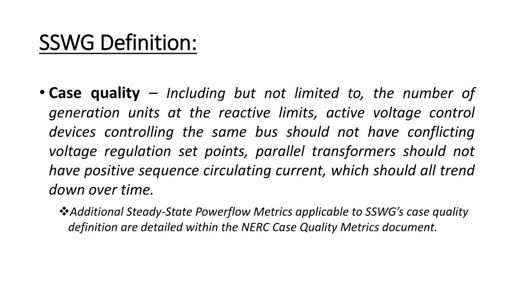 sswg definition sswg definition