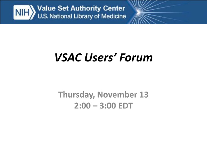 vsac users forum