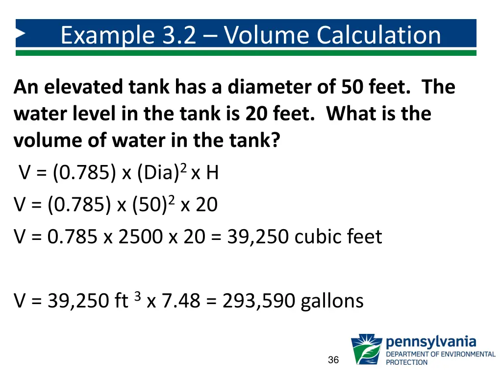 example 3 2 volume calculation