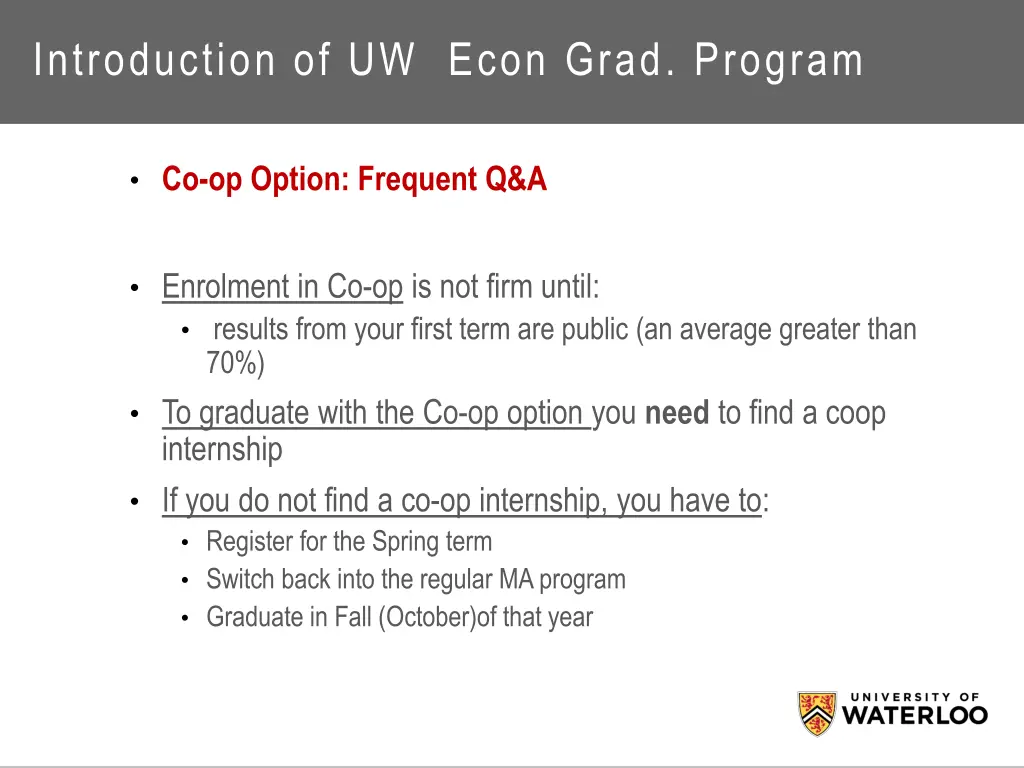 introduction of uw econ grad program 3