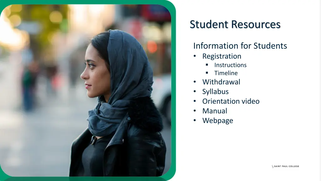 student resources
