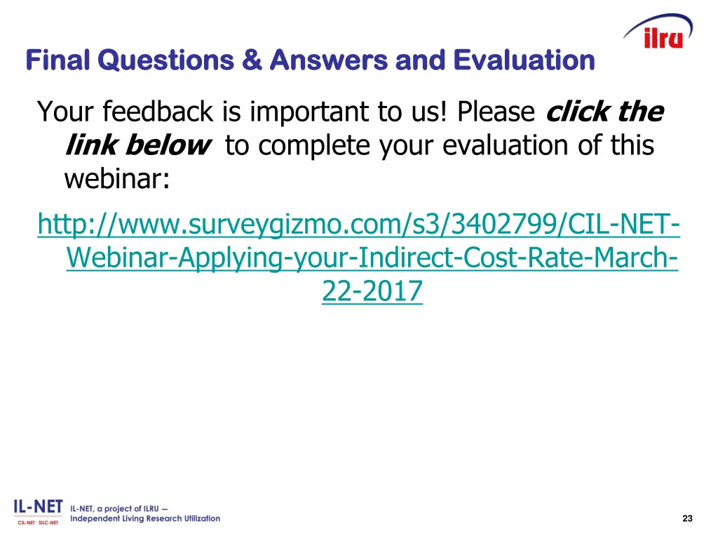final questions answers and evaluation final