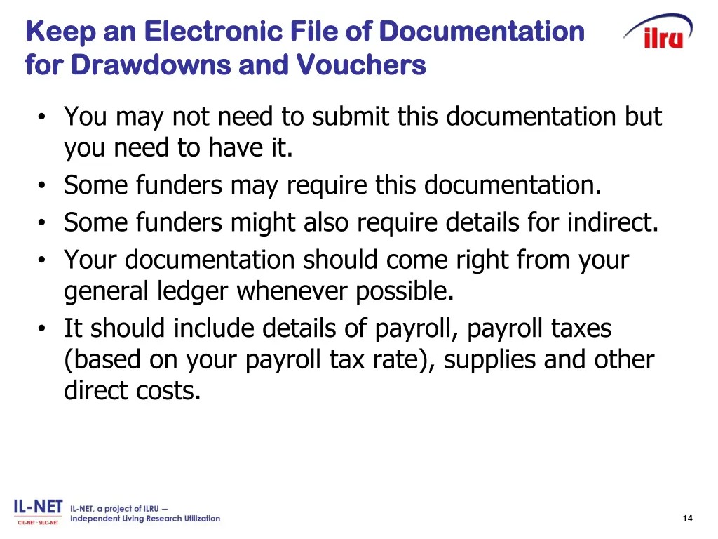keep an electronic file of documentation keep