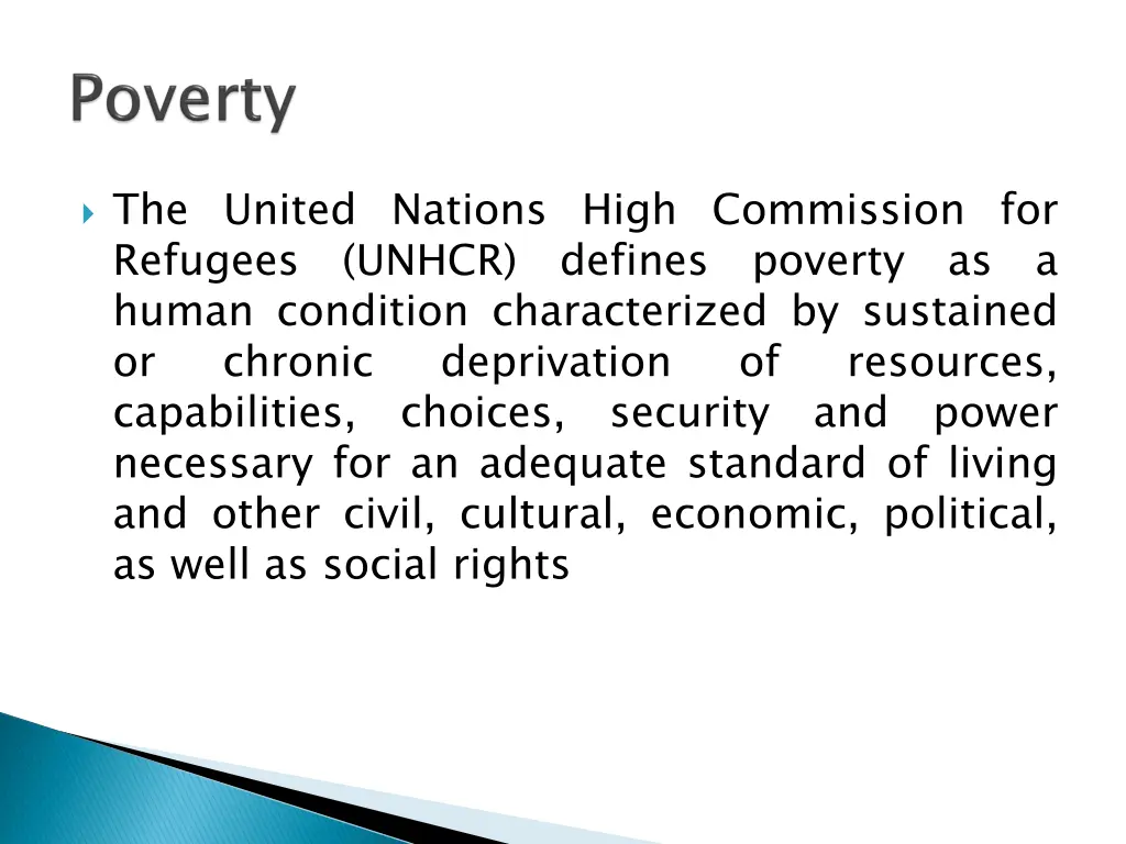 the united nations high commission for refugees