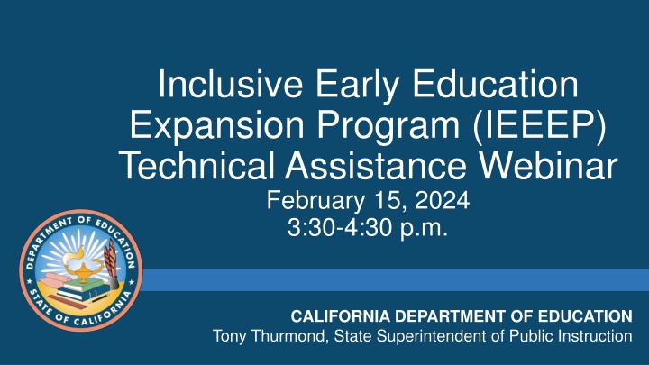inclusive early education expansion program ieeep