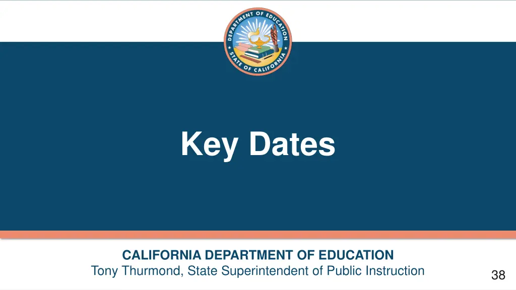 key dates