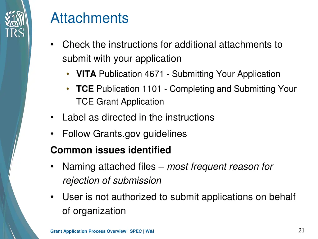 attachments