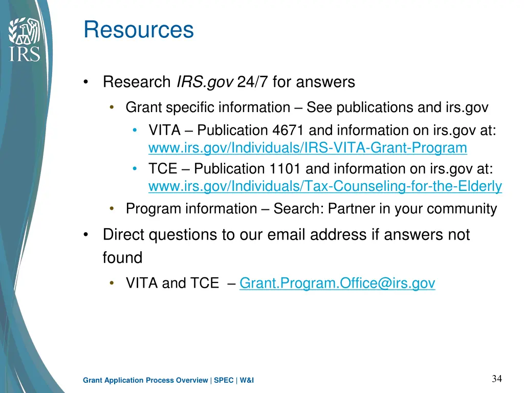 resources