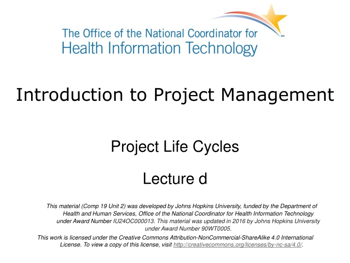 introduction to project management