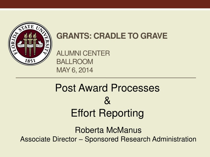 grants cradle to grave