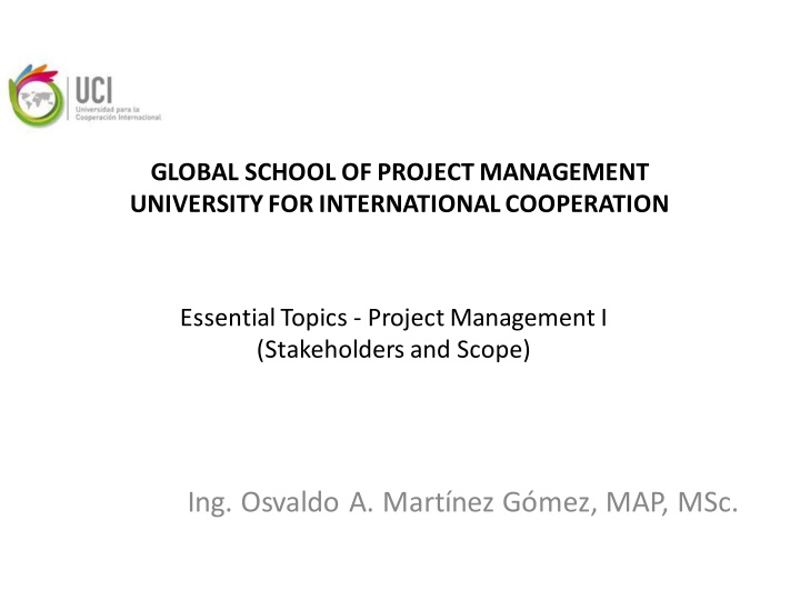 global school of project management university