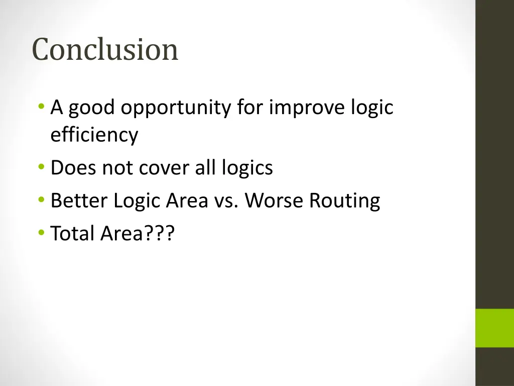 conclusion