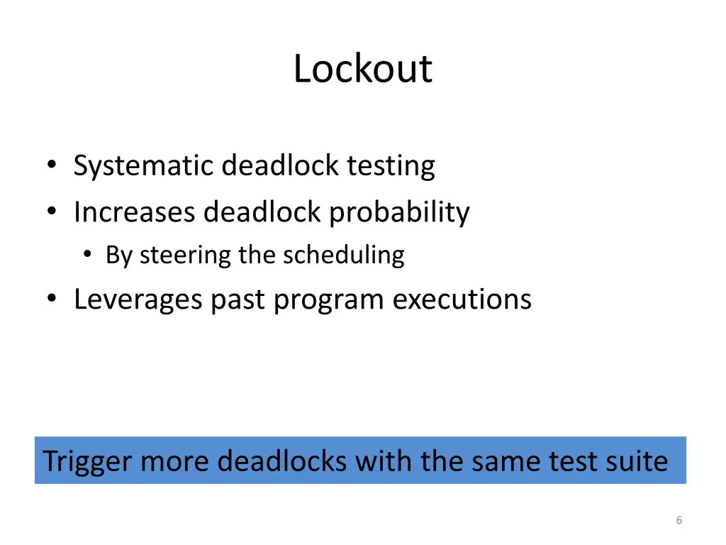 lockout