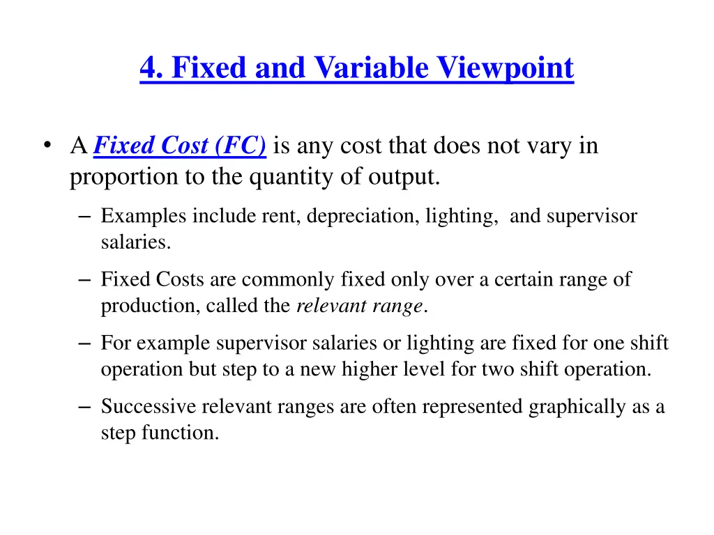 4 fixed and variable viewpoint