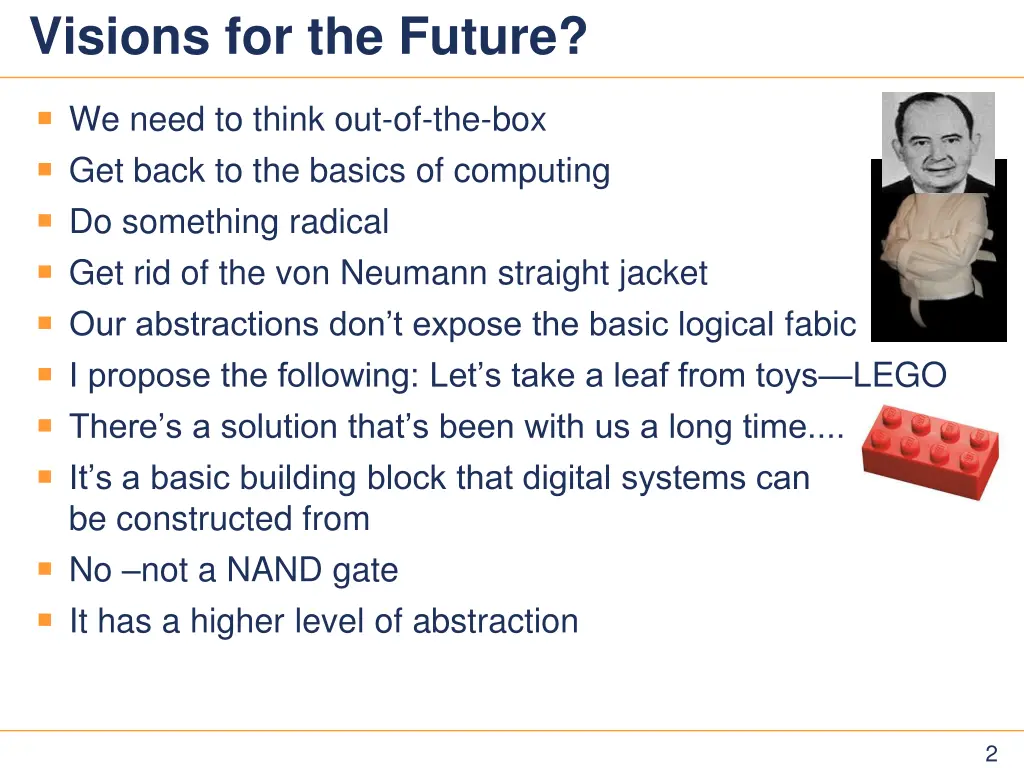 visions for the future