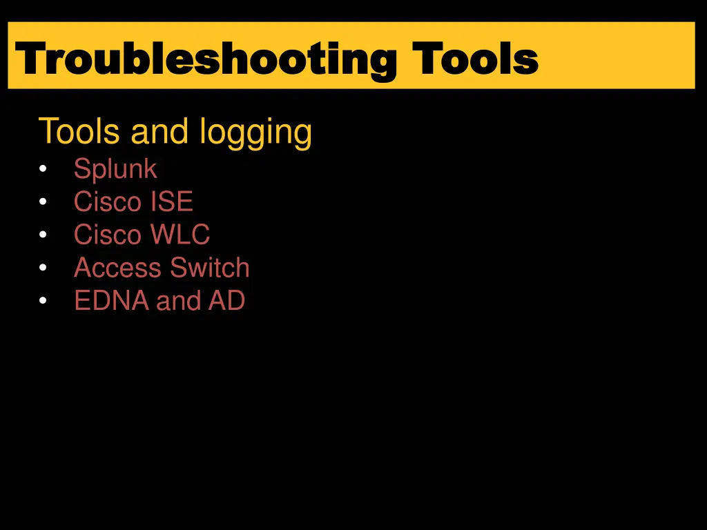 troubleshooting tools troubleshooting tools