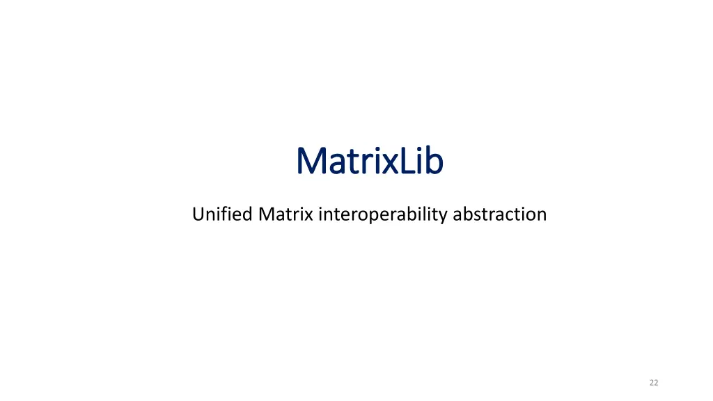 matrixlib matrixlib