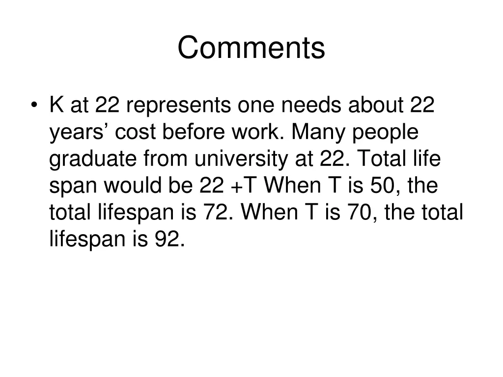 comments