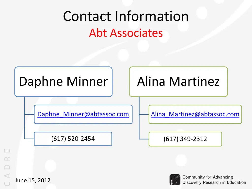 contact information abt associates