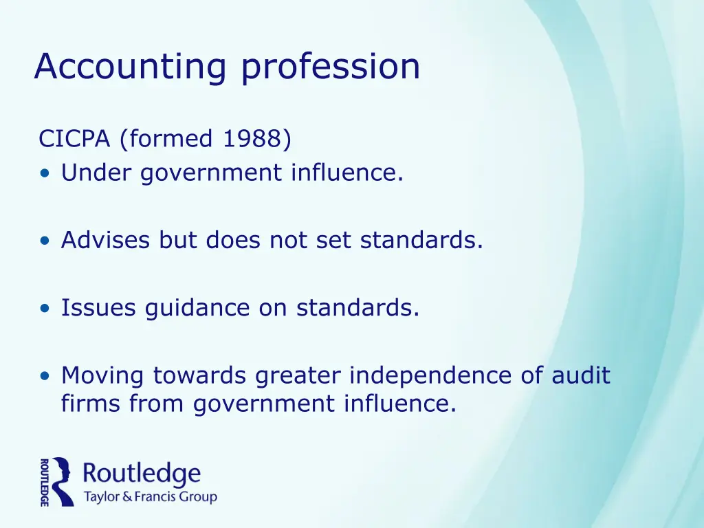accounting profession