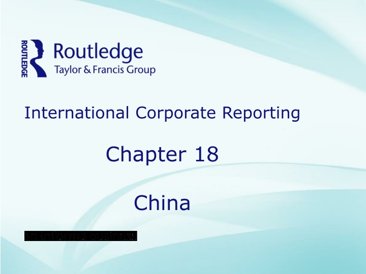 international corporate reporting