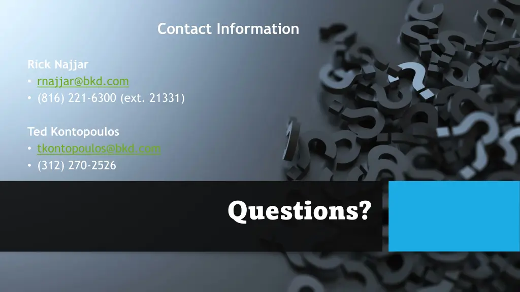 contact information