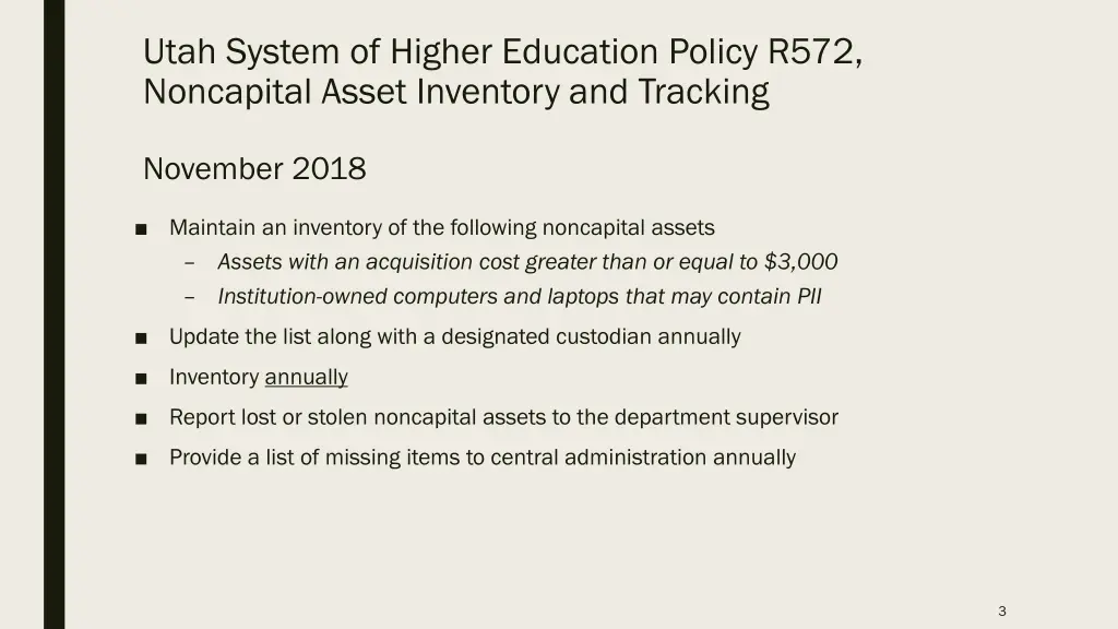 utah system of higher education policy r572