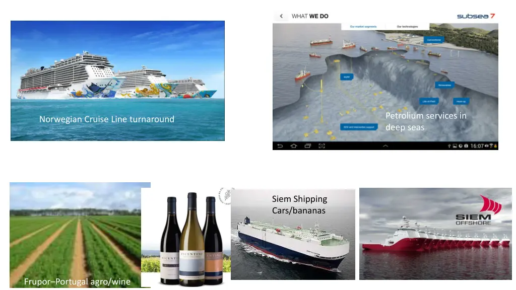 petrolium services in deep seas