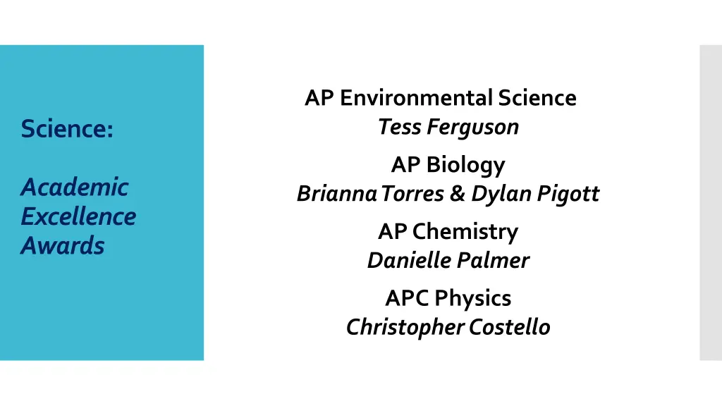 ap environmental science tess ferguson
