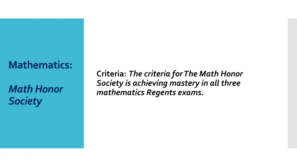 mathematics