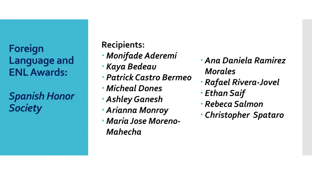 recipients monifade aderemi kaya bedeau patrick