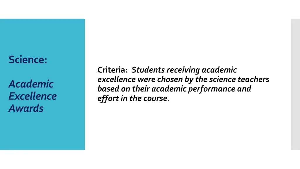 science 1