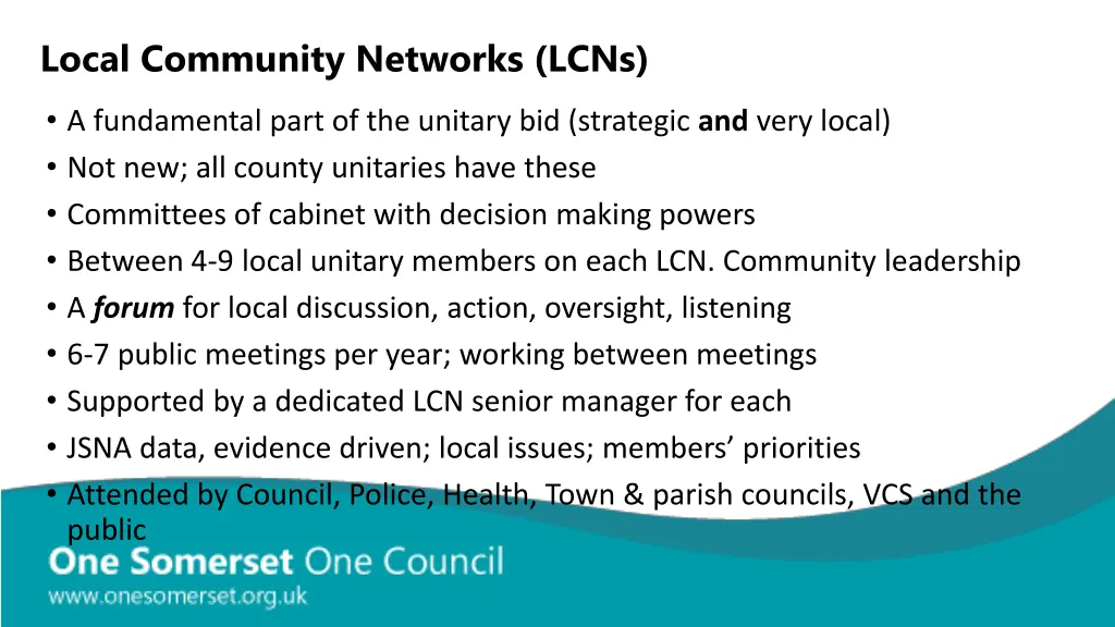 local community networks lcns