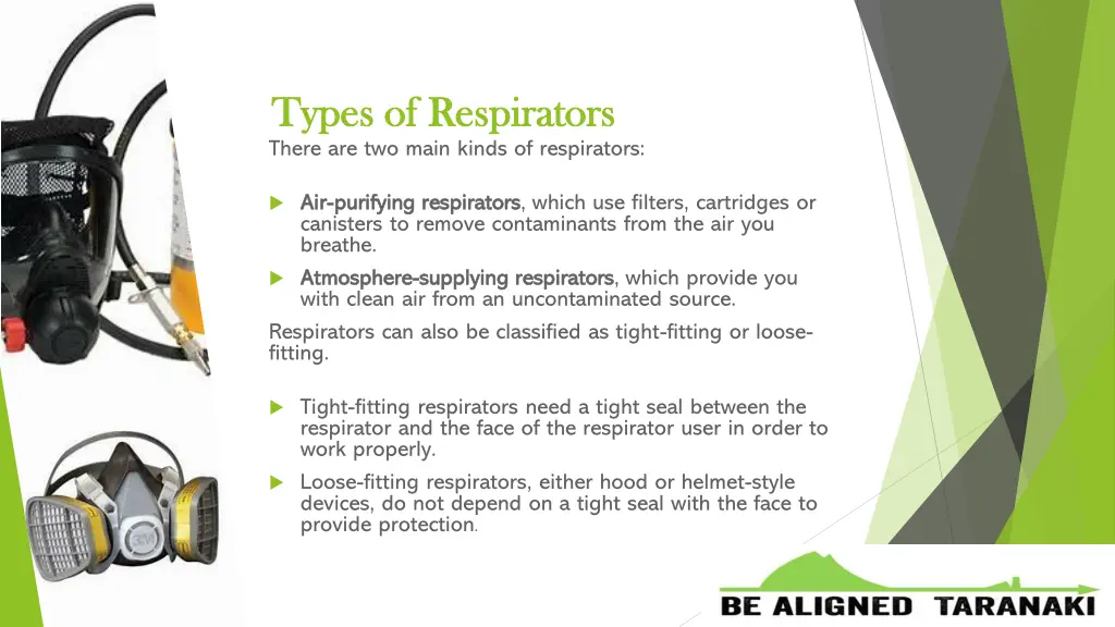 types of respirators types of respirators there