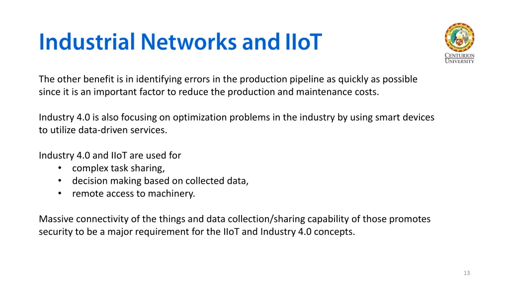 the other benefit is in identifying errors
