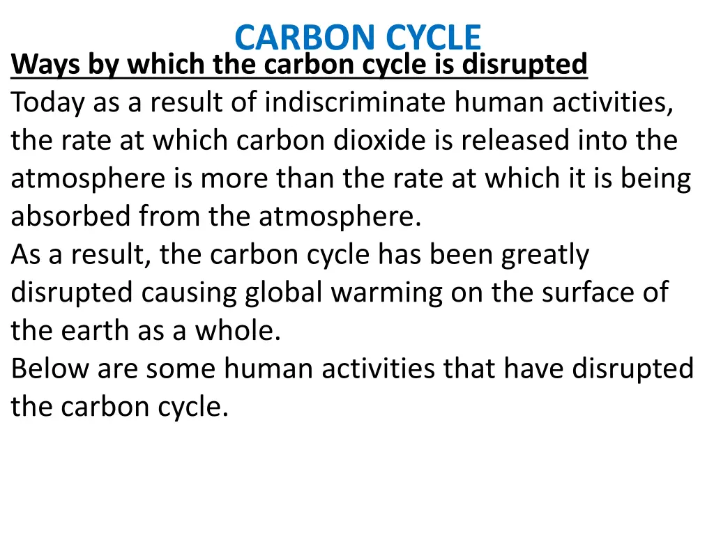carbon cycle 13