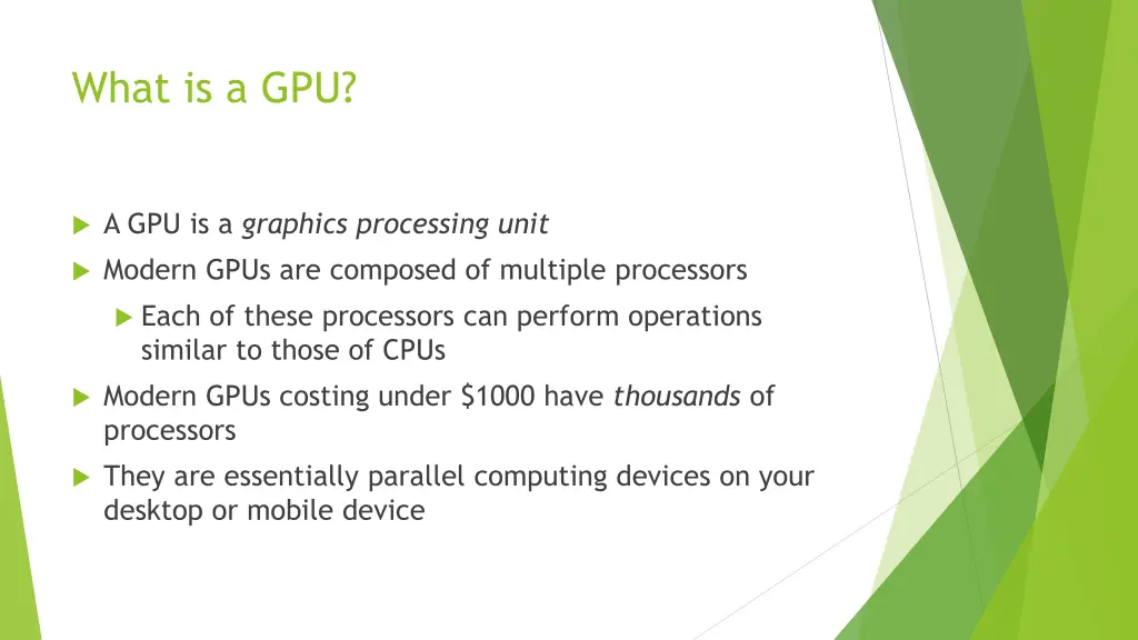 what is a gpu