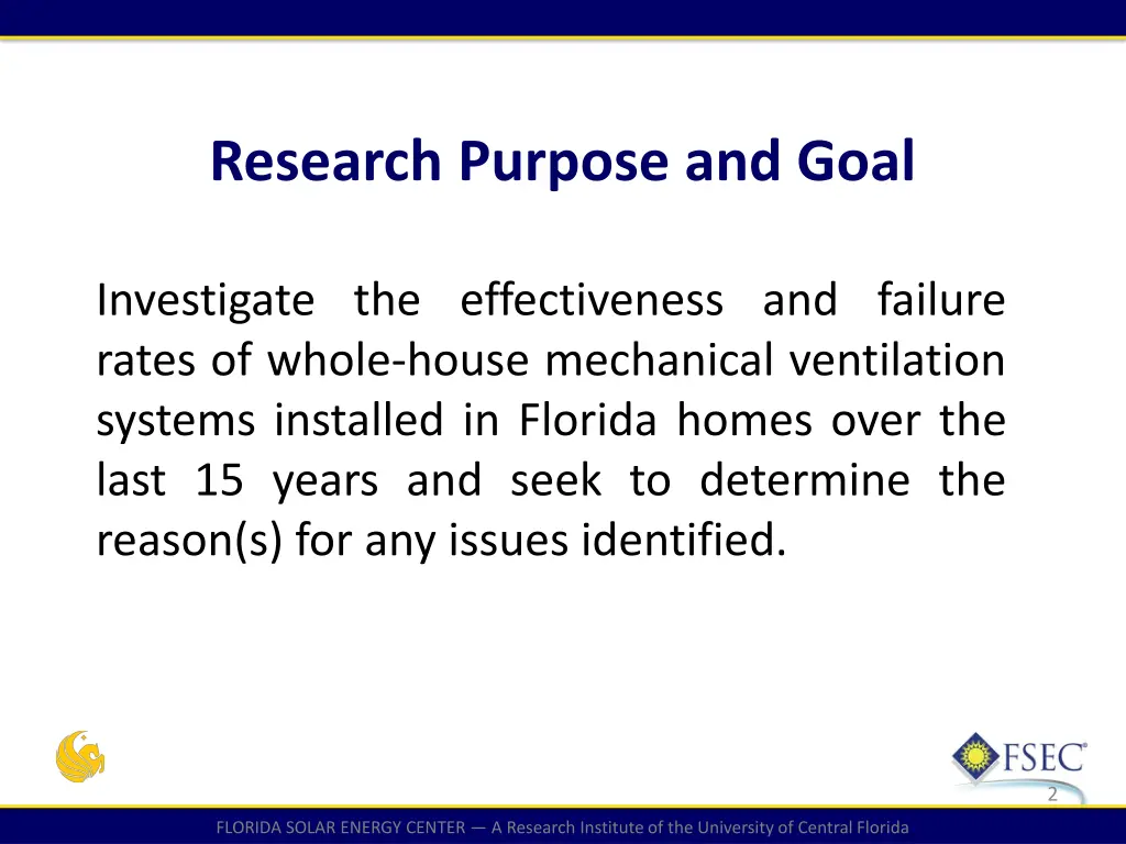research purpose and goal
