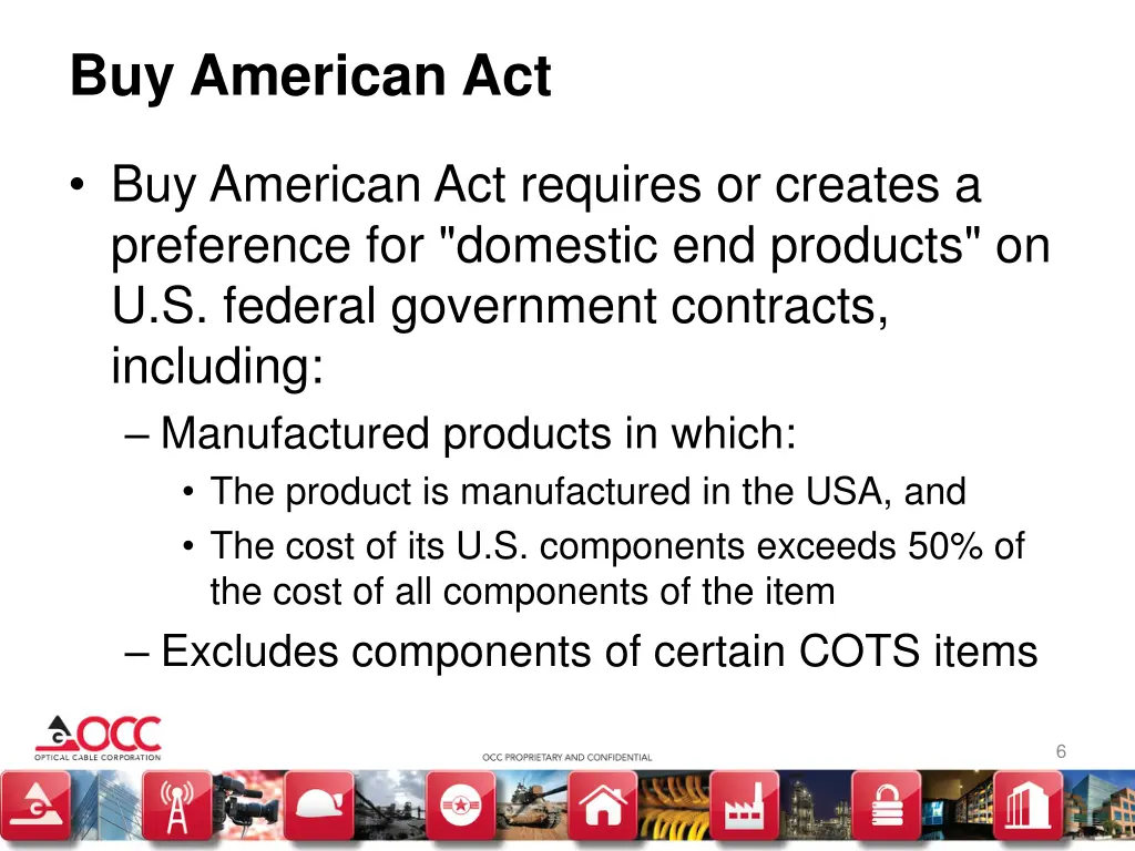 buy american act 1