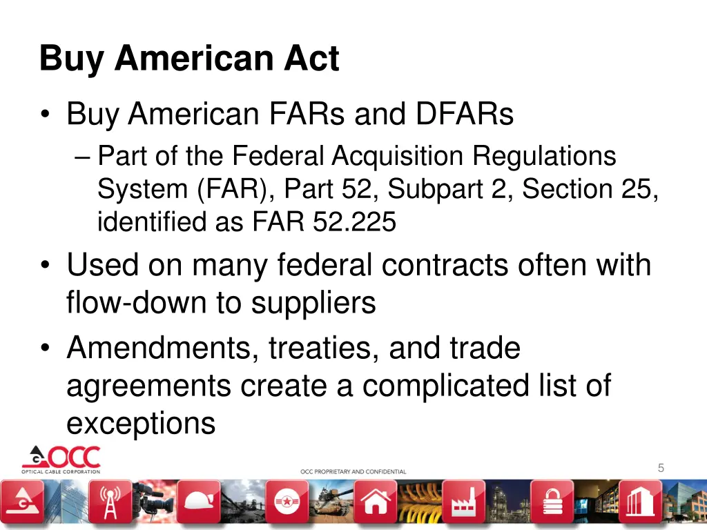 buy american act