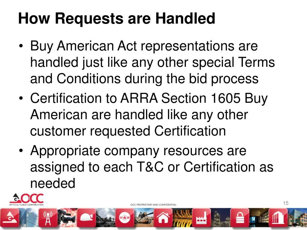 how requests are handled