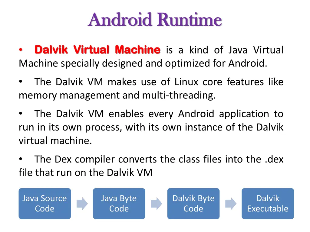 android runtime android runtime
