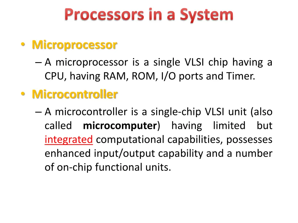 processors in a system 1