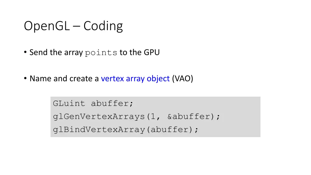 opengl coding 2