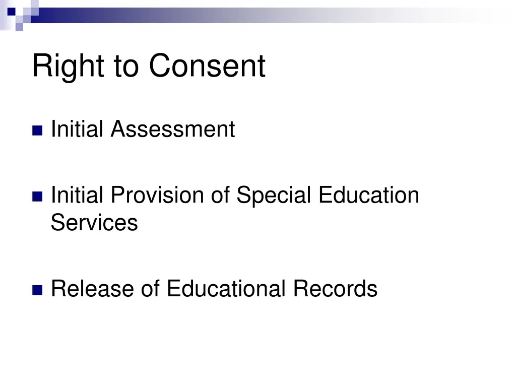 right to consent