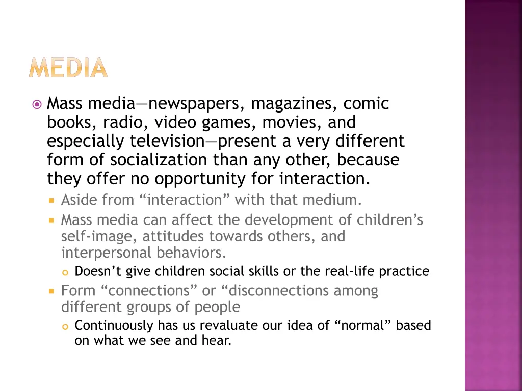 media